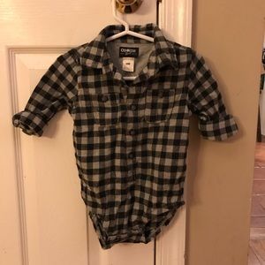 Checkered Onesie